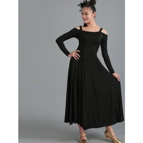 New Lady Ballroom Dancing Dress Modern Dance Competition Costume women Waltz Tango Foxtrot Quickstep dresses 062