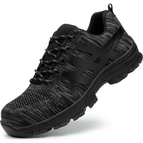 Work Sneakers Men Indestructible Steel Toe Work Shoes Safety Boot Men Shoes Anti-puncture Working Shoes For Men Dropshipping