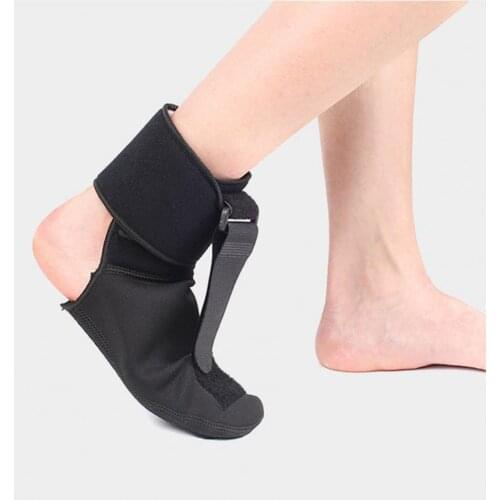 Adjustable Plantar Fasciitis Night Foot Splint Drop Orthotic Brace Elastic Dorsal Night Splint Relief Ankle Support Stabilizer