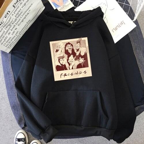 The Lion King Hoodies Cartoon Manga Print Sweatshirt Casual Fashion Men Pullover Disney Queen Villain Streetwear Vintage Hoody