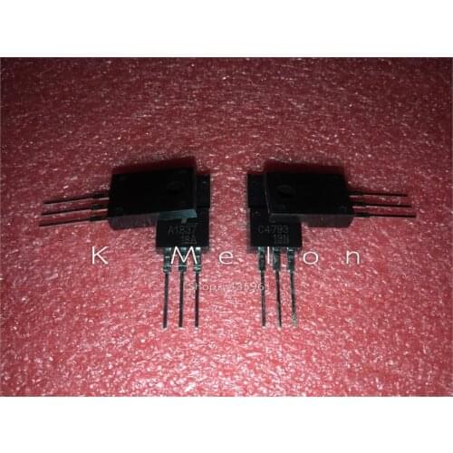 10Pairs 2SA1837 A1837 + 2SC4793 C4793 TO-220F 1A 230V 20W