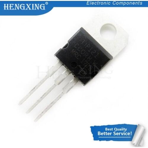 10pcs/lot TIP-121 TIP121 TO-220 80V 5A new original In Stock