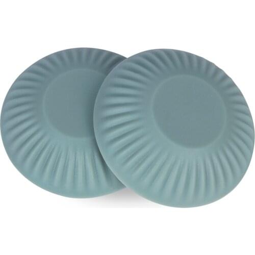 2pcs door stops wall sticker Silicone door knob wall crash cushions fender lock protective pad household furniture