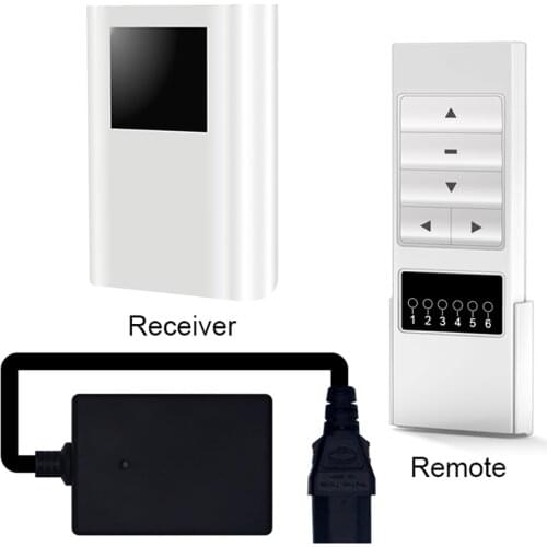 2021 Universal Wireless Trigger Remote Switch Transmitter Receiver For Projector Screen Auto OpenerCloser Rf 433.92mhz Smarthome