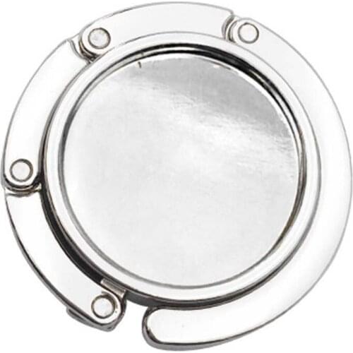 30PCS / LOT Portable Fashion Table Hook Unique Folding Crystal Alloy Purse Handbag Bag Hanger Hook Holder