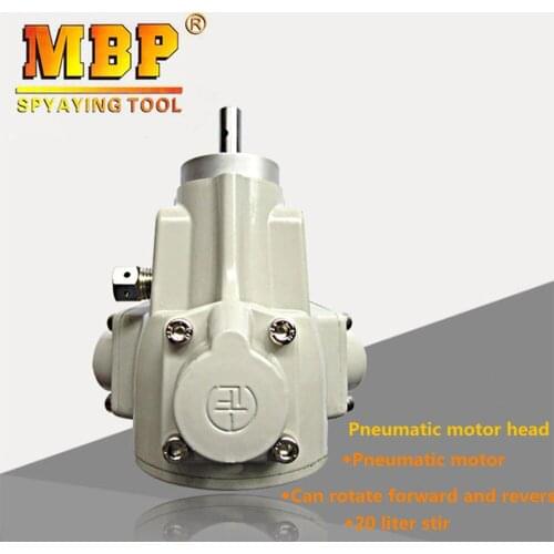 5 gallon air motor 1/8HP pneumatic air powered motor 20L agitator capacity motor 3 cylinder piston air motor 10cm axis shaft