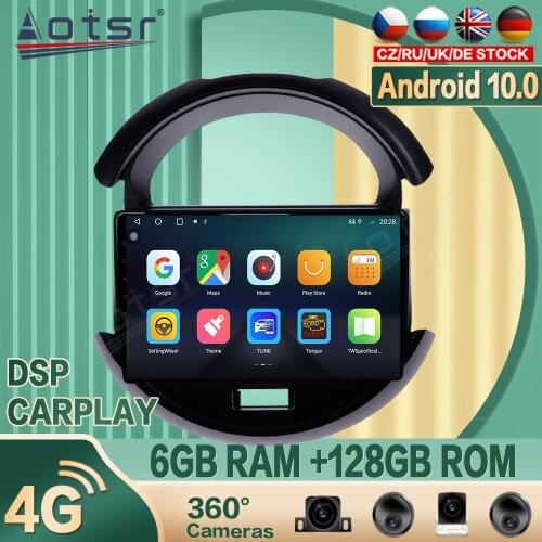 6+128G For Suzuki Spresso Android10 Car radio Player GPS Navigation 360 camera Auto Stereo Multimedia Video DSP carplay