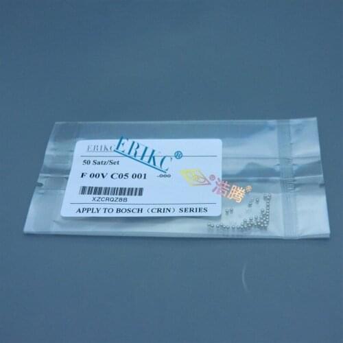 ERIKC F00VC05001 Common Rail Diesel Injection Nozzle Kits F 00V C05 001 1.34mm Steel Ball for 0445120# Series