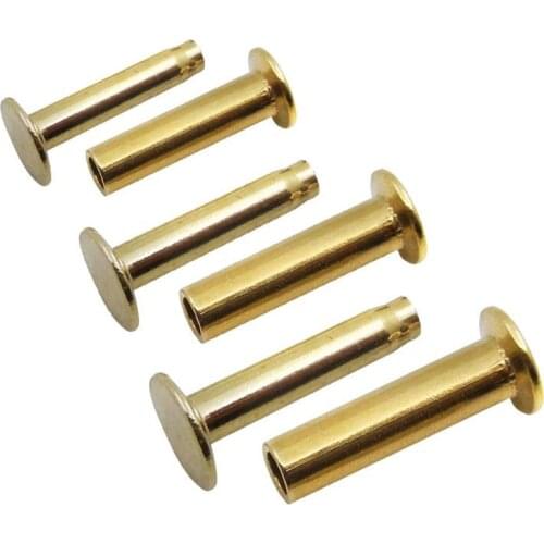 Kitchen knife screw DIY handle use Rivet Brass 9piece per lot