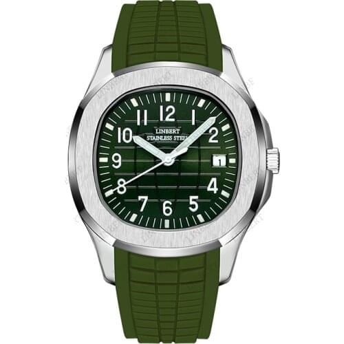 LINBERT Mens Stainless Steel Watch