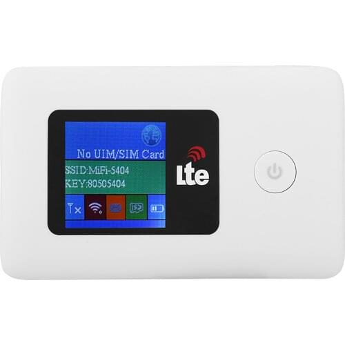Portable Mini LR113D 10/100/1000Mbps 150Mbps 4G Wifi Router Mobile Wireless Hotspot EU Mobile Wireless Hotspot-White