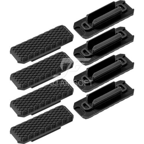 Airsoft Tactical 8-PC 8pcs Type-1 Type-2 Type-3 MLOK M-LOK Handguard handstop hand stop Rail Cover Set