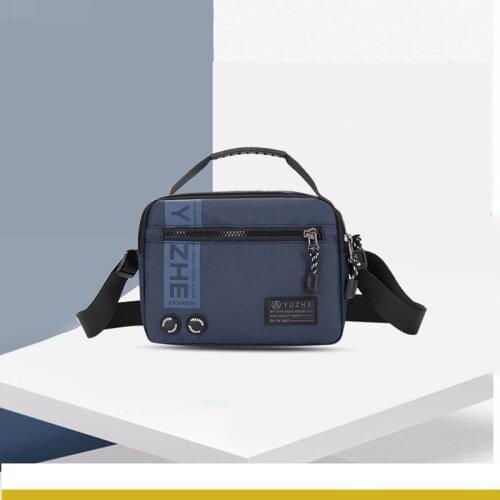 2021 New Men Handbag Fashion Shoulder Bag Waterproof Outdoor Messenger Bag Multi-Function Anti Theft Short Travel Bags