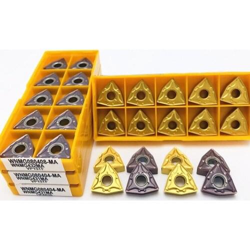 Carbide inserts WNMG080404 WNMG080408 VP15TF UE6020 external turning tools metal cutting tools turning inserts lathe parts tools
