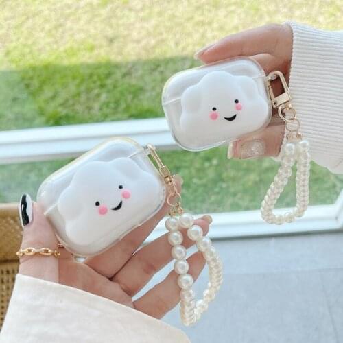 1pcs Cute Fruit Soft Squishy Cats Cover For Air pods 1 2 3 pro Kawaii Wireless Bluetooth Earphone Case Cover Funda For airpods