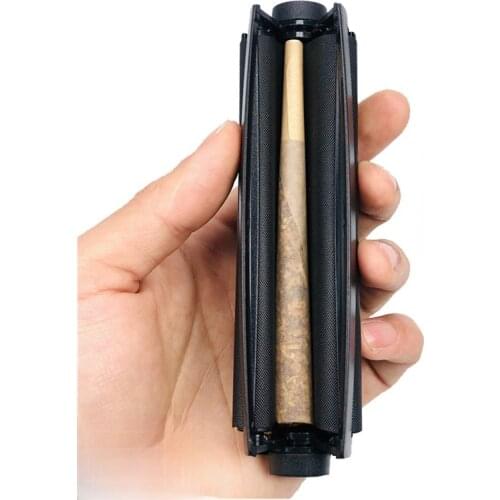 110MM Portable Manual Tobacco Joint Roller Cone Mini Cigarette Rolling Machine Smoking Rolling Papers Cigarette Maker DIY Tools