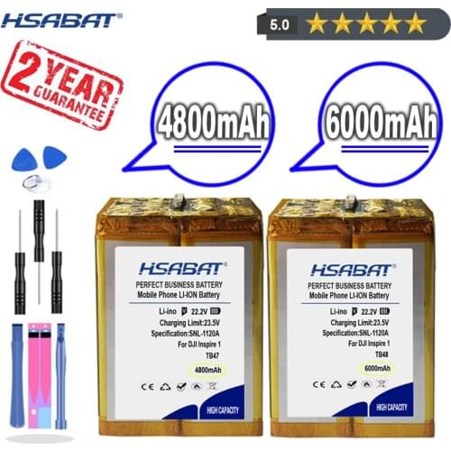 New Arrival [ HSABAT ] 4800~6000mAh Replacement Battery for DJI Inspire 1 TB48 TB47 Intelligent Flight