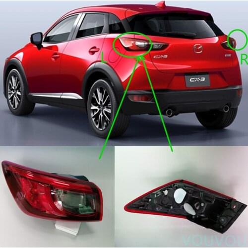 Car accessories body parts outer tail lamp for Mazda CX3 2014-2018