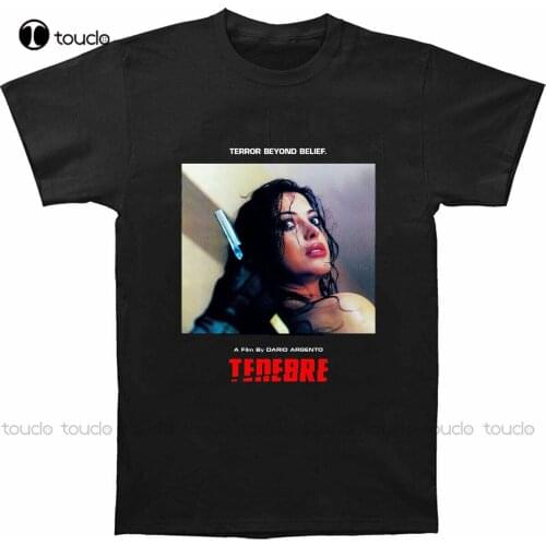 Tenebre Movie Horror 1982 Black T-Shirt Unisex Tee Men Women Size Cotton Tee Shirt S-5Xl