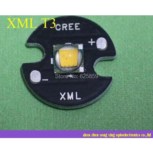 Cree XML T6 300K Warm White High Power Led Emitter on 16mm Star Board