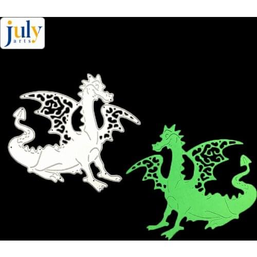 Julyarts 100*95mm Cutting Dies Animal Rooster Shape Metal Embossing Stencils Scrapbooking Photo Album DIY Decorative Die Cut