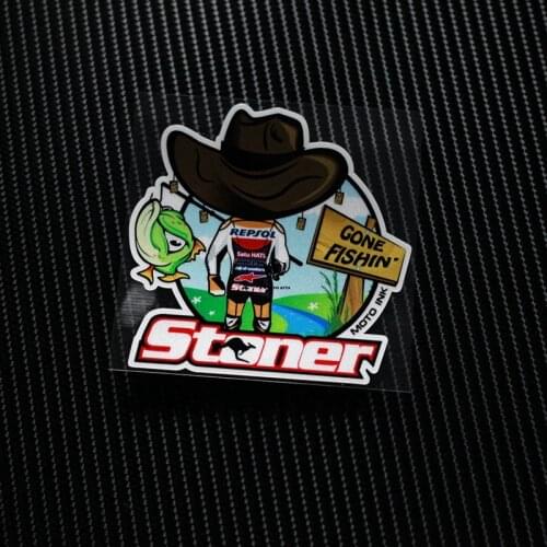 NO.TC005 FREE SHIP MOTO GP SKB Casey Stoner car reflective stickers racing decals motorcycle sticker for Motocross ATV Helmet