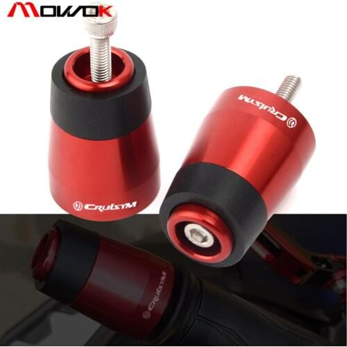 Motorcycle handlebar grips ends Grips Bar Ends Cap Cover Slider For SYM CRUISYM 150 180 300 cruisym