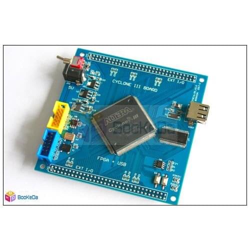 USB2.0 CY7C68013 FPGA + USB EP3C25 NIOS Data acquisition NEW board