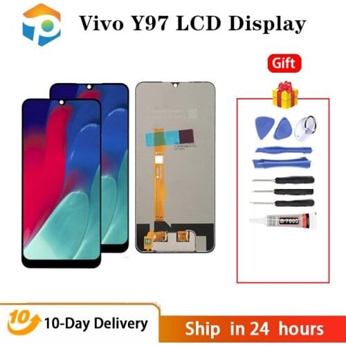 Tested AAA For Vivo Y97 LCD Display Touch Screen Digitizer Assembly Replacement Universal For Vivo V11 V11i 6.3 Inch