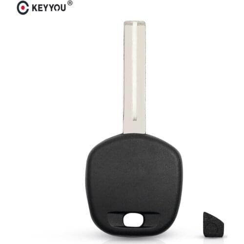 KEYYOU Transponder Chip Car Key Case For Toyota Key Shell Uncut TOY48/TOY40 Short Key Blade Replacement No Chip New