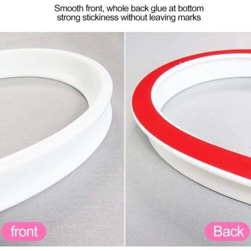 [ONLY FOR RUSSIA USER]silicone Bathroom Water Blocking Strips Kitchen and Toilet Dry and Wet Separation Be Cut and Bent At Will