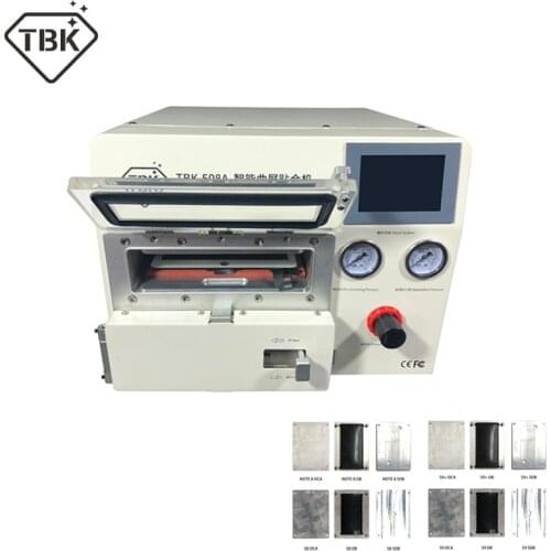 2019 TBK-508A Curved LCD Screen Vacuum Laminating Machine for Sumsung iPhone iPad S9 S9+ Edge LCD OCA Repair bubble remover