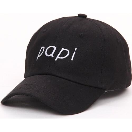 VORON New 2017 Papi Hat men women Baseball Dad Cap Many Thread Burgundy Adjustable Strapback Lit