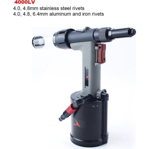 YOUSAILING High Quality Pneumatic Hydraulic Rivet Gun 4.0-6.4mm Vacuum Rivet Guns For Riveting 4.8mm Stainless Steel Rivets