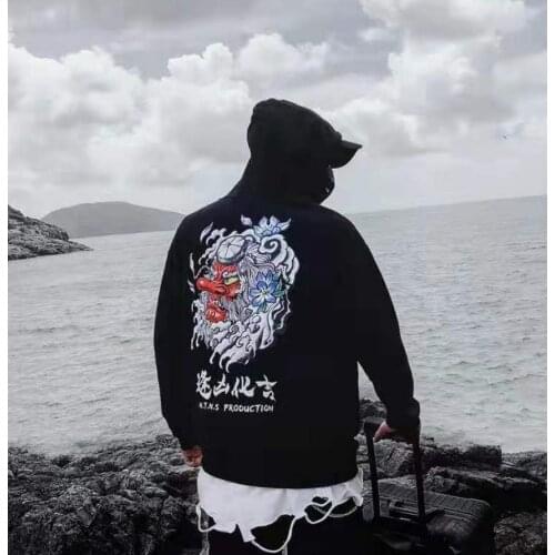 Hip Hop Hoodies Men Women Casual Hooded Hoodies Streetwear Punk Style Harajuku Fall Male Cool Autumn High Street Japanese Hoodie