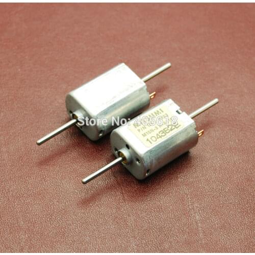 2pcs DC micro BiaxiaIron carbon brush Mitsumi MOTOR 12V dc 030 motor Free shipping