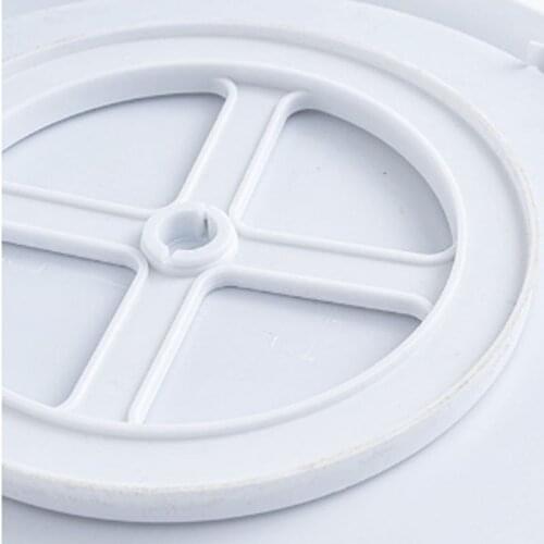 360°Rotating Spice Storage Rack Tray Double Layer Turntable Jar Organizer Shelf 94PF