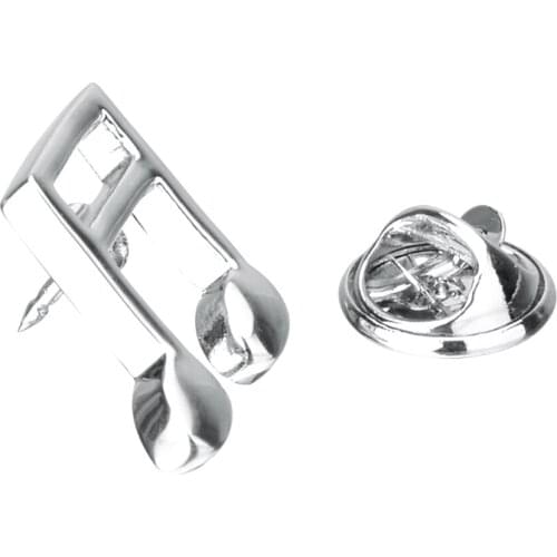 Cute Collar Lapel Badge Musical Note Shape Brooch Badge Pin For Clothes, Evening Dress