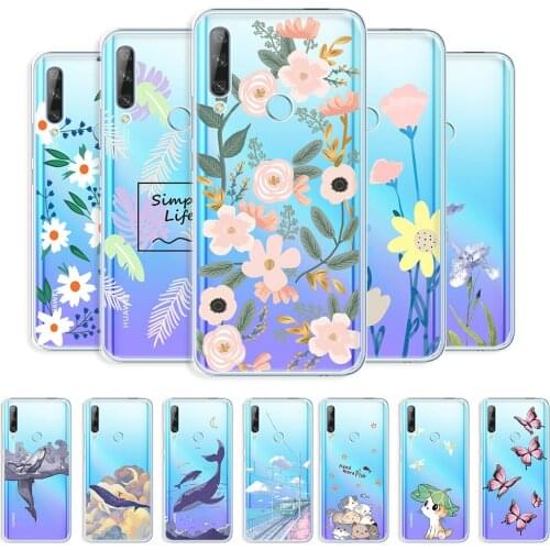Case For Huawei P Smart Z Case Huawei Y9 Prime 2019 Clear Soft Cover For Honor 9X Russia Transparent Phone Coque on Honor 9X Pro