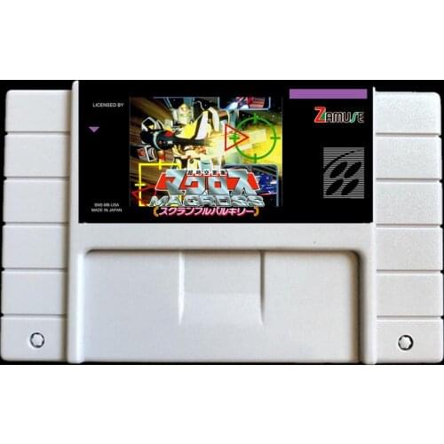 Choujikuu Yousai Macross - Scrambled Valkyrie (Japan)46 Pins Video Pames Pard NTSC Version For Retro Video Games Console