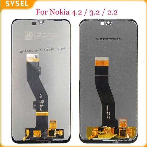 For Nokia 2.2 LCD For Nokia 4.2 LCD Display Touch Screen Digitizer Glass Assembly Replacement For Nokia 3.2 LCD