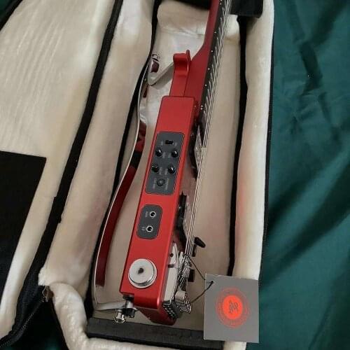 ALP electric guitar ads-361hcl travel folding portable headless silent electric guitar birthday gift single send accessories