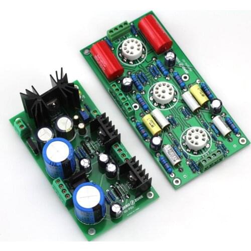 GZLOZONE PRT-07A Hifi Tube Preamplifier (No Tube) + Power Supply Board / Kit Base On M7 Preamplifier