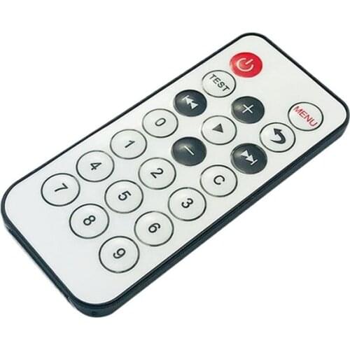 Infrared 20-key mini car remote control MP3 customizable remote control