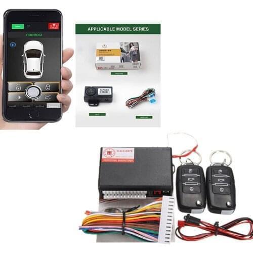 For mazda Central Locking Kit Keyless Entry Auto Remote APP Passive Smart Key Car Alarm System Automatic Trunk Opening