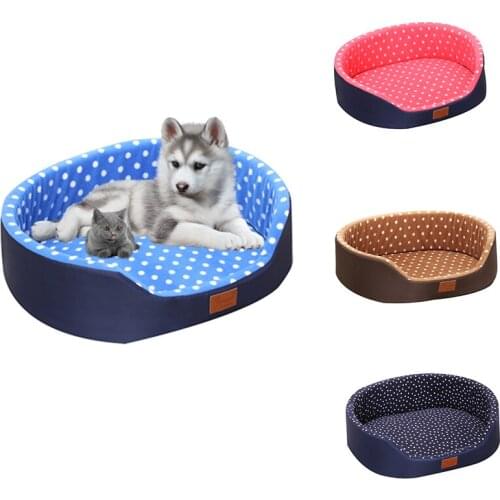 Soft Breathable Pet Dog Beds Double-Sided Available All Seasons Cat Bed Match Ice Pad For Small Medium Dog Sleeping Pet Product