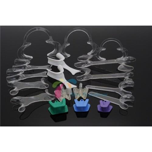 Brand New 18Pcs Oral Clinic Retractor Opener and Mouth Prop