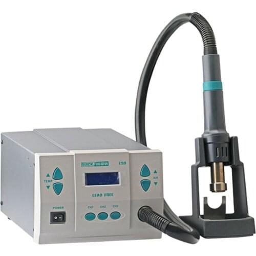 1000W 220V Original QUICK 861DW heat gun lead-free hot air soldering station microcomputer temperature Hot Air Rework Station