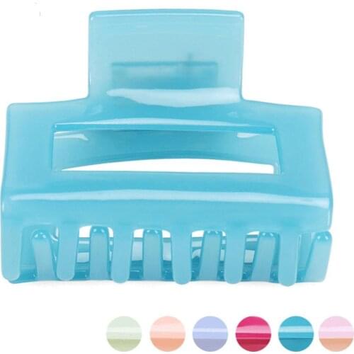 Jaw Hair Claw - New Hair Accessories Clip for Women Girl Cellulose Acetate Hair Ornament Jewelry for Thick Braids Tiara Shower