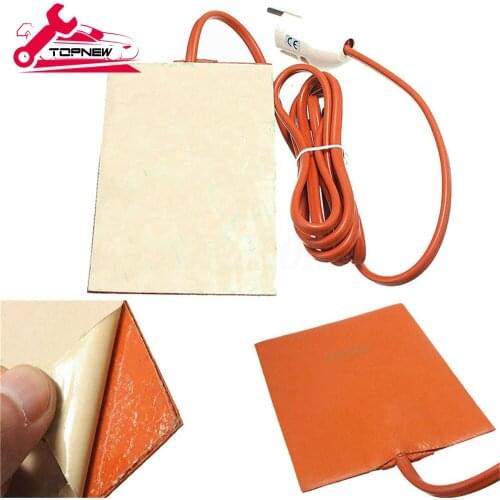 Silicone Heating Pad 220~240V 250W Universal Engine Heater Car Oil Pan Heater Pad Electric Heater Pad